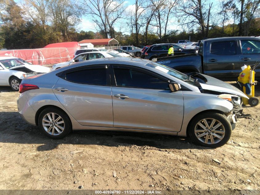 2015 Hyundai Elantra Se VIN: 5NPDH4AEXFH599044 Lot: 40924790