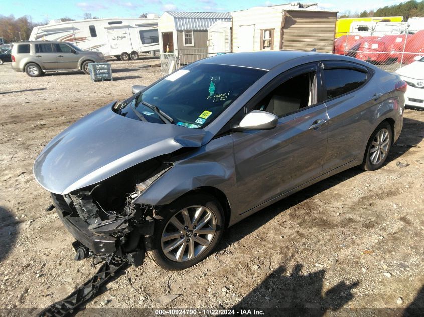 2015 Hyundai Elantra Se VIN: 5NPDH4AEXFH599044 Lot: 40924790