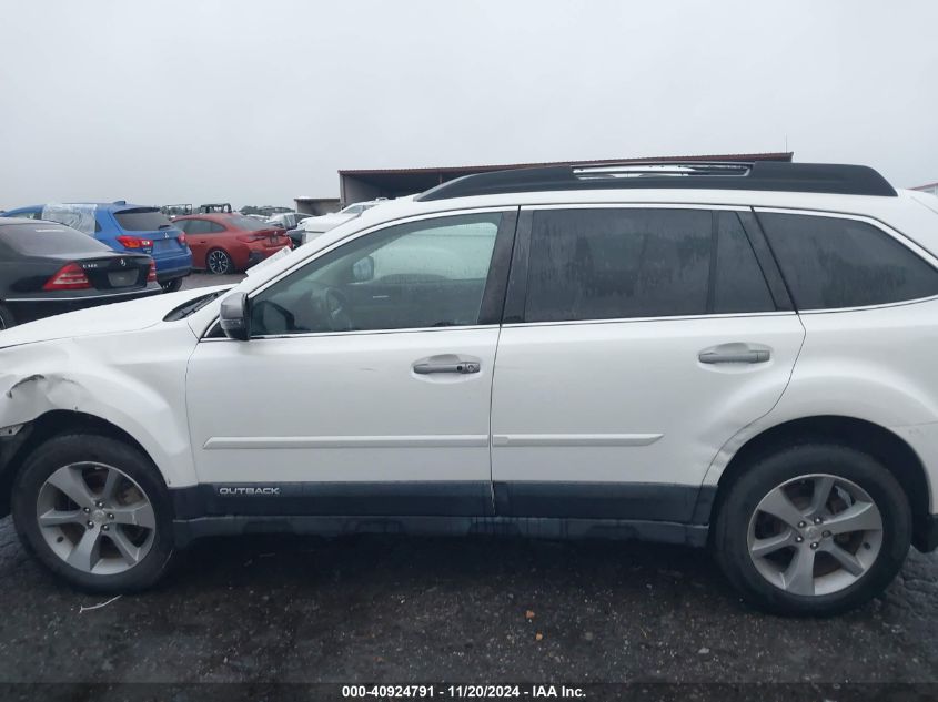 2013 Subaru Outback 3.6R Limited VIN: 4S4BRDSC4D2304631 Lot: 40924791