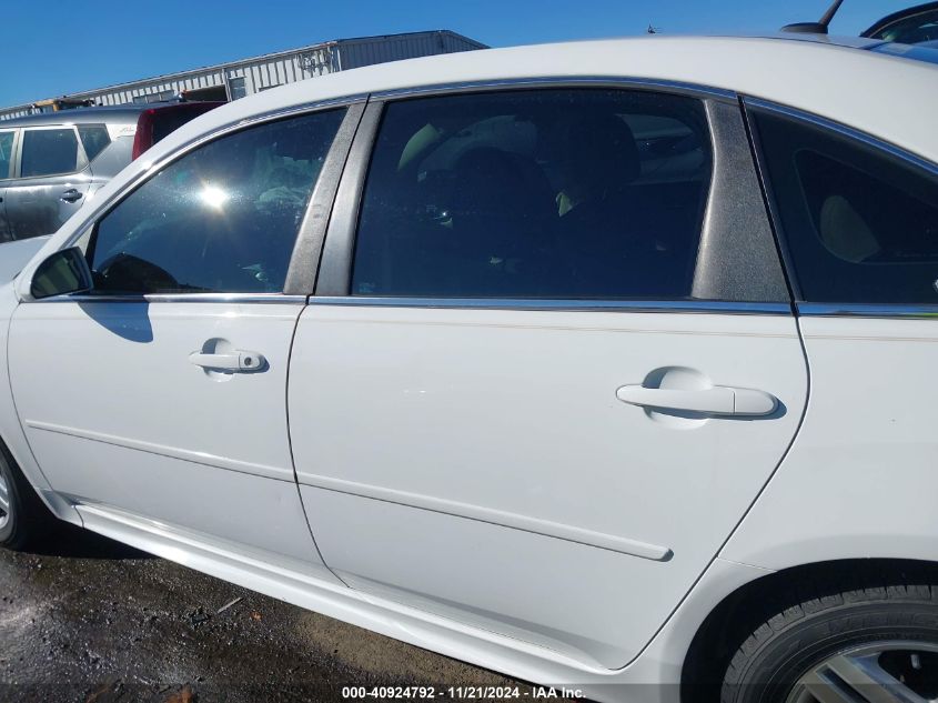 2010 Chevrolet Impala Lt VIN: 2G1WB5EK3A1189110 Lot: 40924792