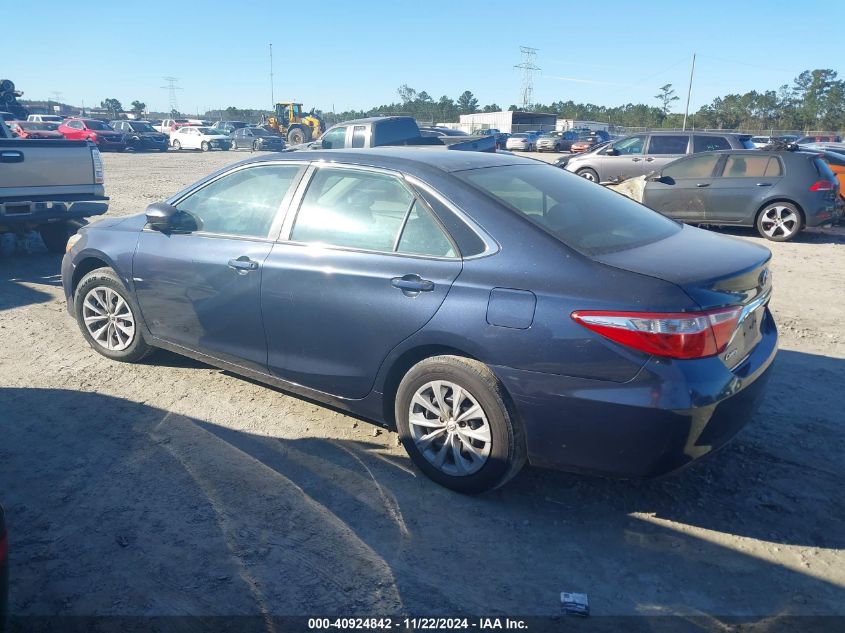 2016 Toyota Camry Le/Se/Xle/Xse VIN: 4T1BF1FKXGU586100 Lot: 40924842