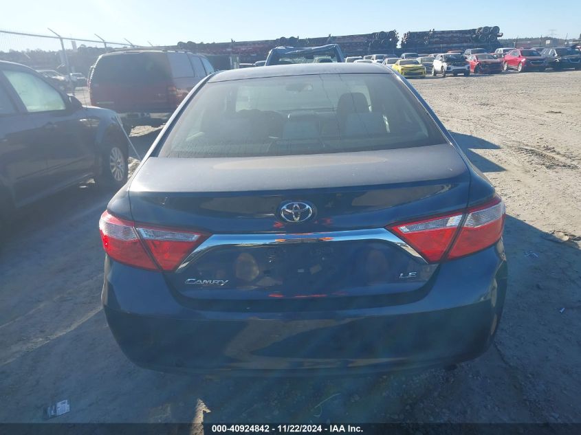 2016 Toyota Camry Le/Se/Xle/Xse VIN: 4T1BF1FKXGU586100 Lot: 40924842