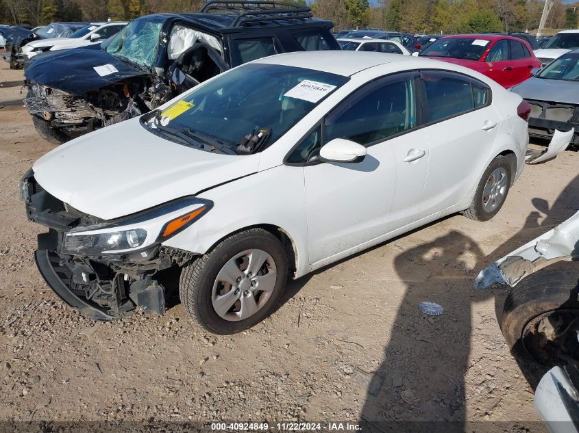 2017 Kia Forte Lx VIN: 3KPFK4A7XHE123508 Lot: 40924849