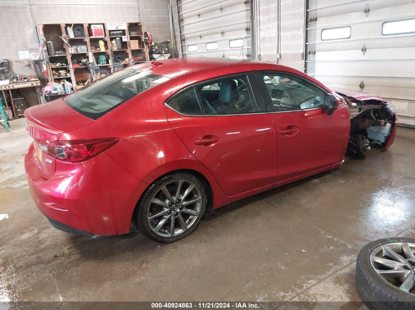 2018 Mazda Mazda3 Grand Touring VIN: 3MZBN1W30JM163714 Lot: 40924863