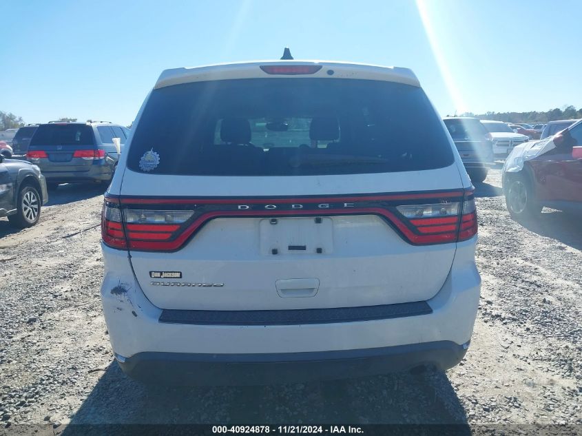 2017 Dodge Durango Sxt Rwd VIN: 1C4RDHAG4HC609642 Lot: 40924878