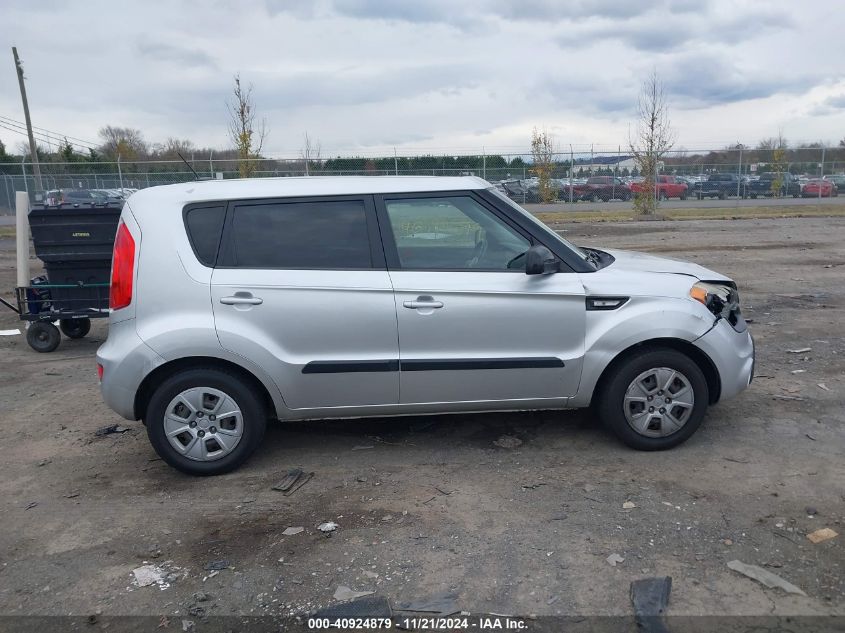 2012 Kia Soul VIN: KNDJT2A55C7427879 Lot: 40924879