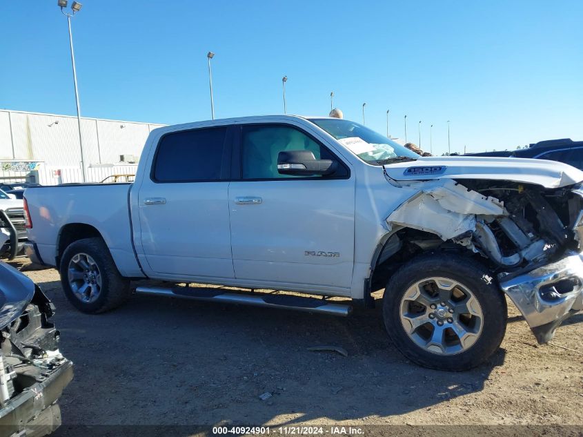 2019 Ram 1500 Big Horn/Lone Star 4X4 5'7 Box VIN: 1C6SRFFT8KN626041 Lot: 40924901