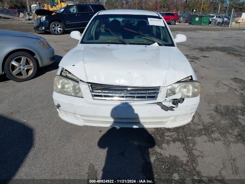 2002 Kia Optima Lx/Se VIN: KNAGD126225127202 Lot: 40924922