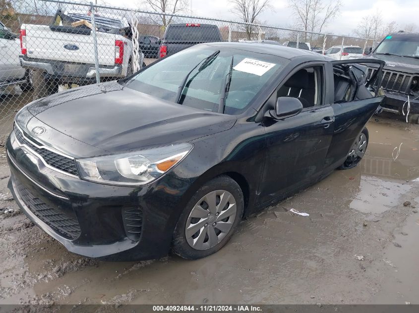 2020 Kia Rio Lx VIN: 3KPA24AD0LE343703 Lot: 40924944