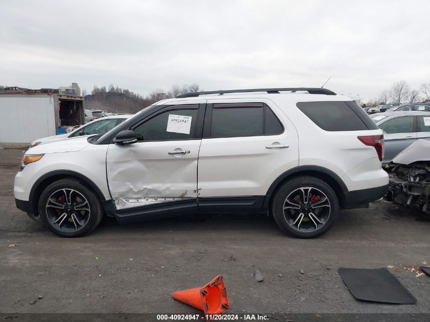 2014 Ford Explorer Sport VIN: 1FM5K8GT1EGA47014 Lot: 40924947