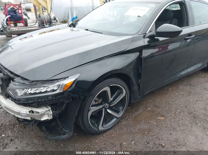2018 HONDA ACCORD VIN: 1HGCV1F37JA150822