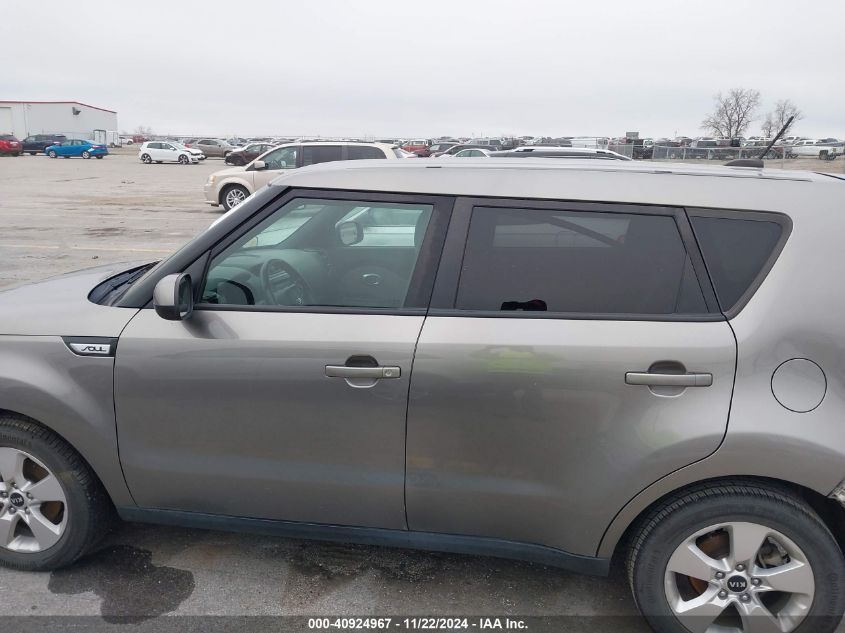 2018 Kia Soul VIN: KNDJN2A25J7581344 Lot: 40924967