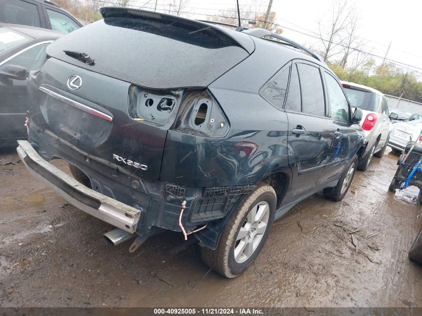 2005 Lexus Rx 330 VIN: 2T2HA31U45C073304 Lot: 40925005