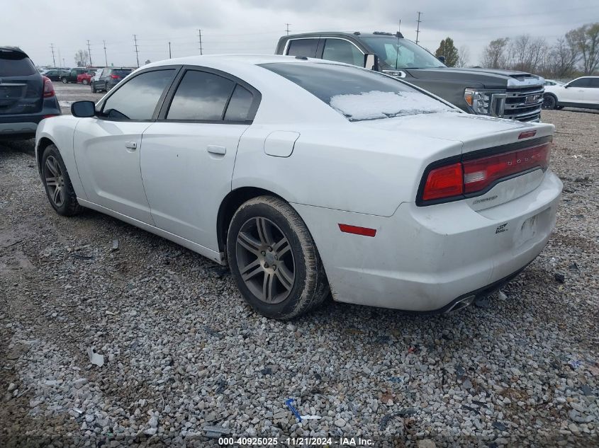 2012 Dodge Charger Sxt VIN: 2C3CDXHG7CH180982 Lot: 40925025