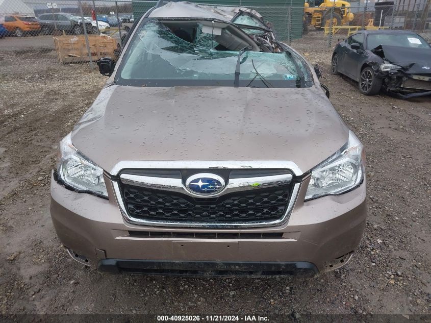 2015 Subaru Forester 2.5I Premium VIN: JF2SJADC4FH424406 Lot: 40925026