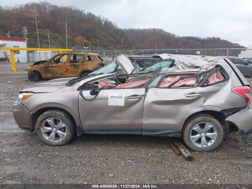 2015 Subaru Forester 2.5I Premium VIN: JF2SJADC4FH424406 Lot: 40925026