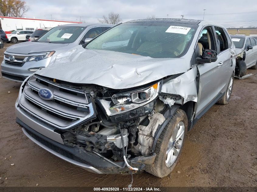 2016 Ford Edge Sel VIN: 2FMPK4J83GBB26409 Lot: 40925028