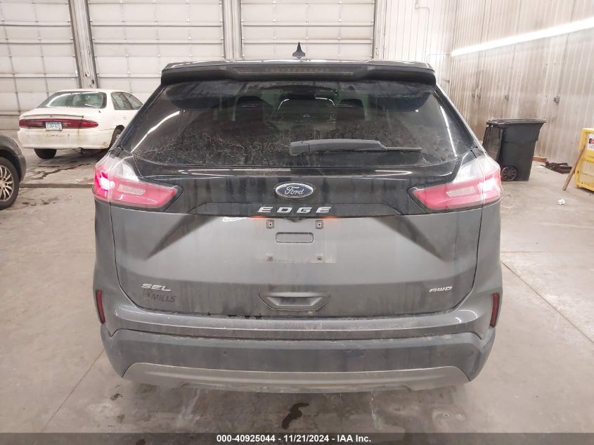 2021 Ford Edge Sel VIN: 2FMPK4J94MBA12830 Lot: 40925044