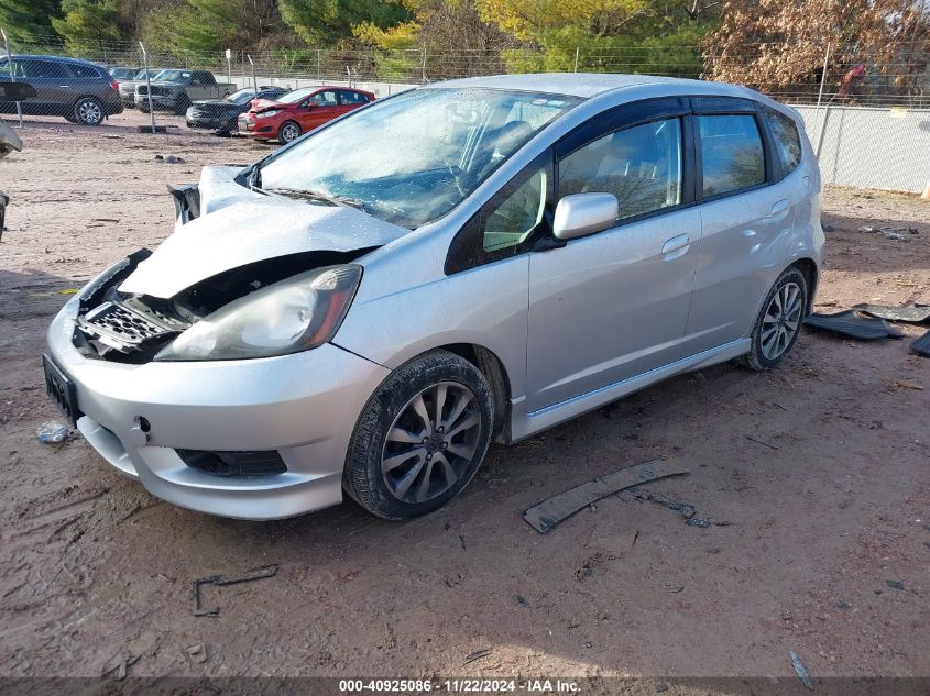 2012 Honda Fit Sport VIN: JHMGE8H65CC040454 Lot: 40925086