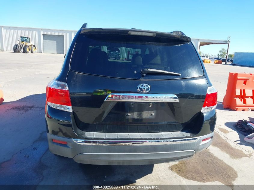 2012 Toyota Highlander Limited V6 VIN: 5TDYK3EH4CS054383 Lot: 40925089