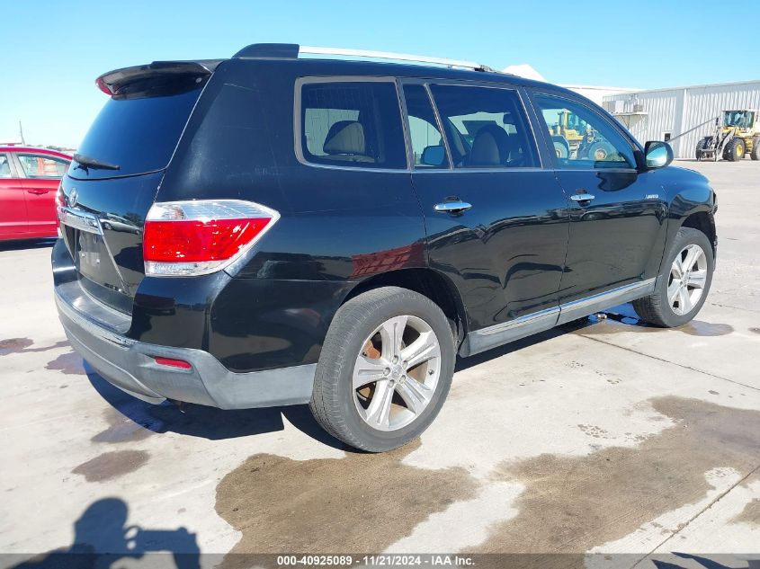 2012 Toyota Highlander Limited V6 VIN: 5TDYK3EH4CS054383 Lot: 40925089