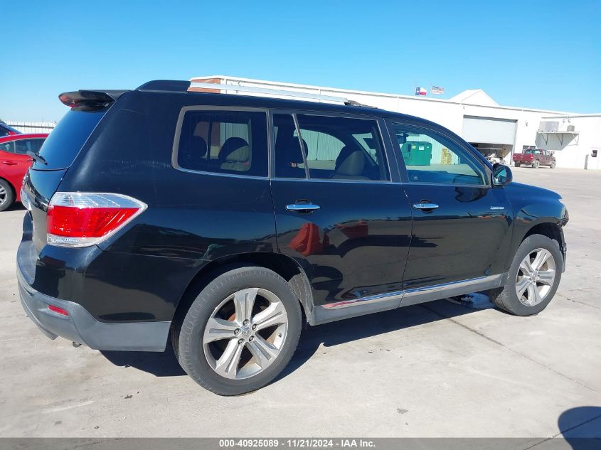 2012 Toyota Highlander Limited V6 VIN: 5TDYK3EH4CS054383 Lot: 40925089