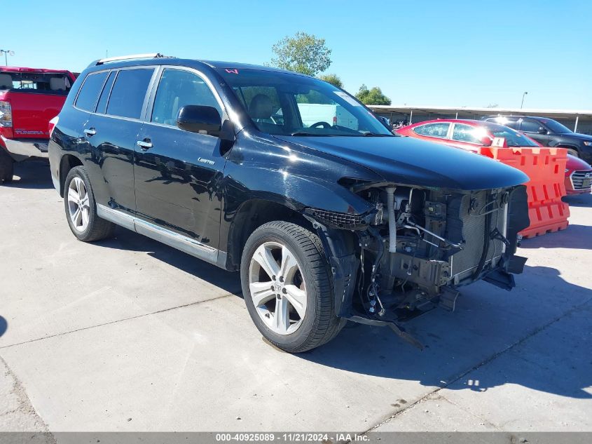 2012 Toyota Highlander Limited V6 VIN: 5TDYK3EH4CS054383 Lot: 40925089