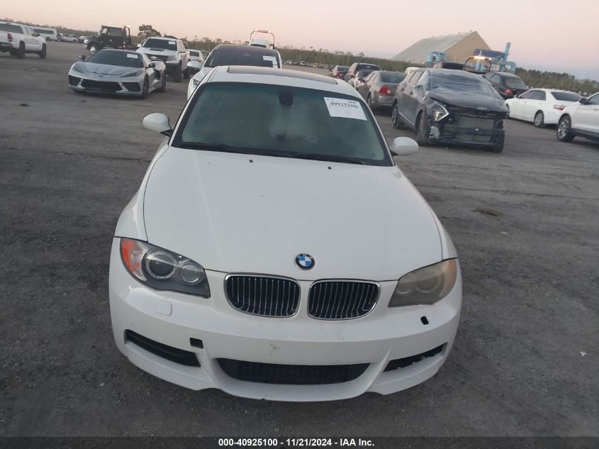 2008 BMW 135I VIN: WBAUC73528VF25553 Lot: 40925100