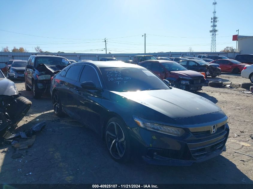 2022 Honda Accord Sport Special Edition VIN: 1HGCV1F47NA097263 Lot: 40925107