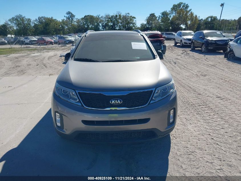 2015 Kia Sorento Ex V6 VIN: 5XYKU4A72FG646630 Lot: 40925109