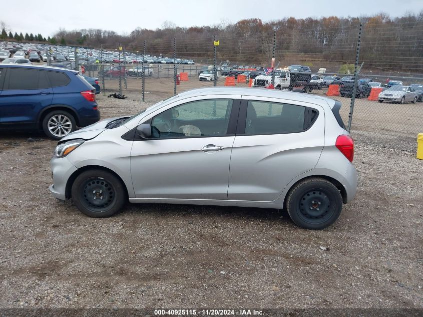 2022 Chevrolet Spark Fwd Ls Automatic VIN: KL8CB6SA7NC014671 Lot: 40925115