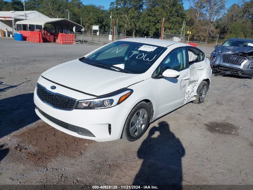 2018 Kia Forte Lx VIN: 3KPFK4A77JE231705 Lot: 40925120