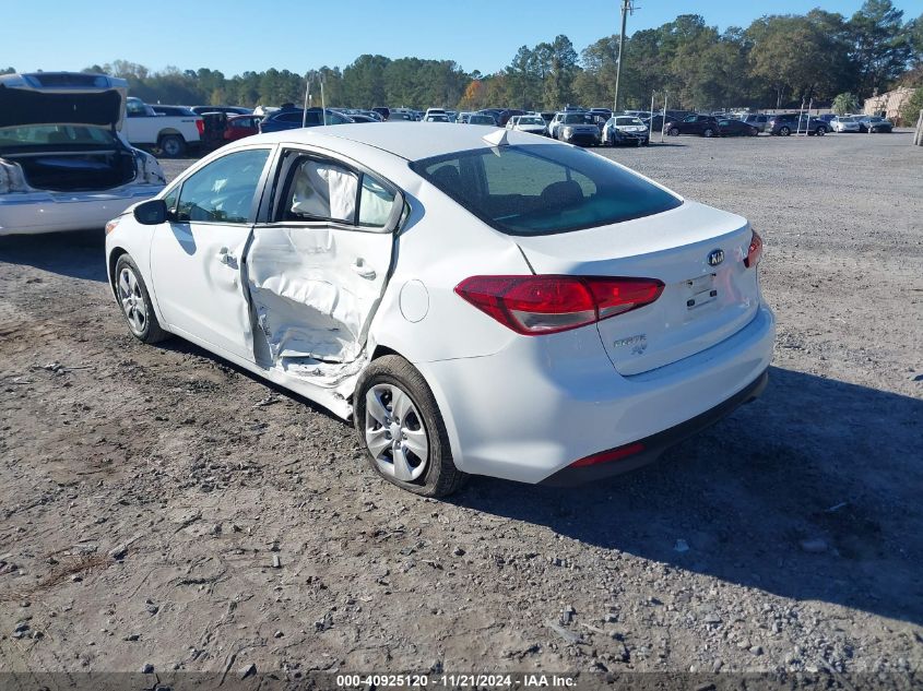 2018 Kia Forte Lx VIN: 3KPFK4A77JE231705 Lot: 40925120