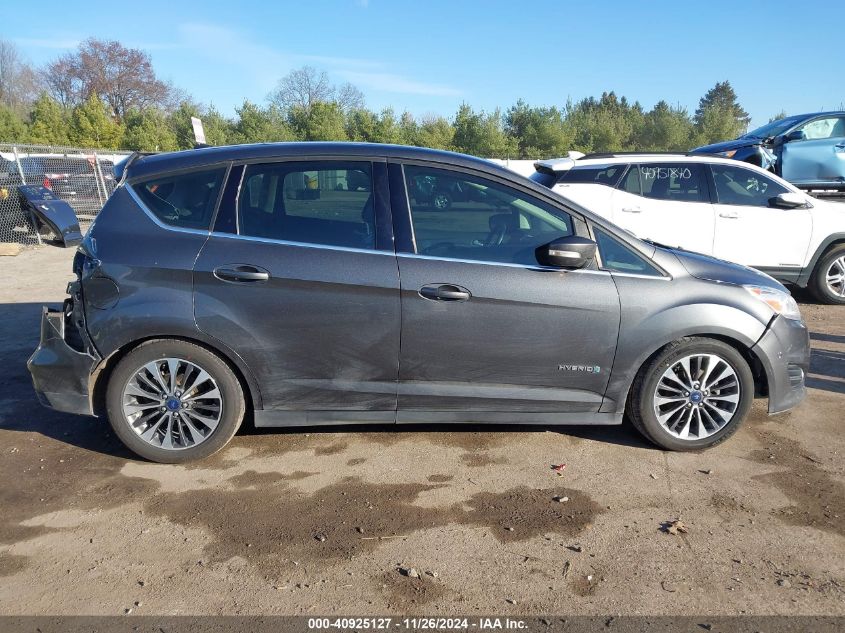 2018 Ford C-Max Hybrid Titanium VIN: 1FADP5DU5JL104173 Lot: 40925127