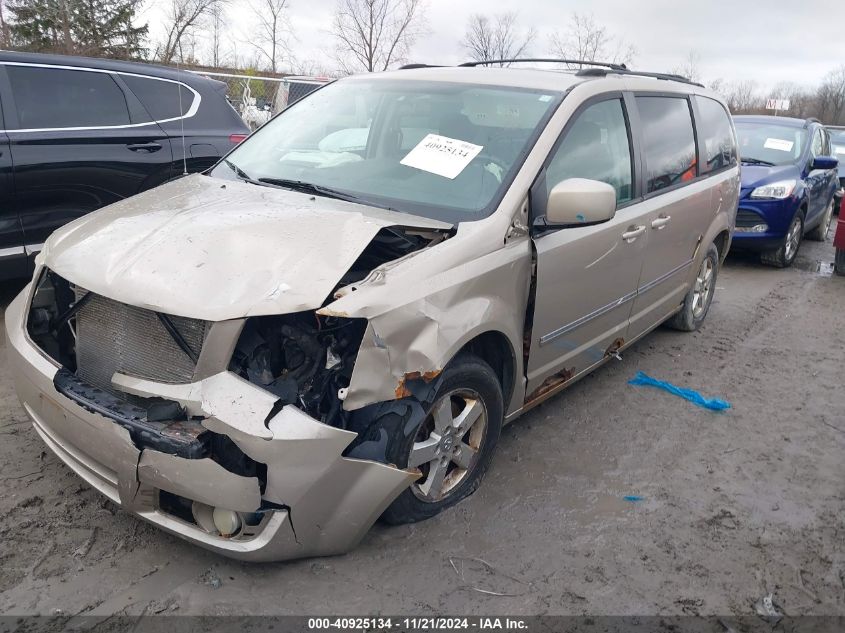 2009 Dodge Grand Caravan Sxt VIN: 2D8HN54169R520096 Lot: 40925134