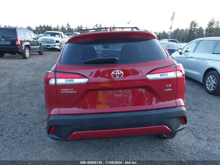 2022 Toyota Corolla Cross Le VIN: 7MUCAABG5NV026632 Lot: 40925138