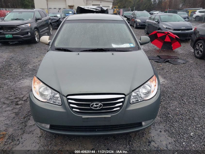 2010 HYUNDAI ELANTRA VIN: KMHDU4AD2AU107832