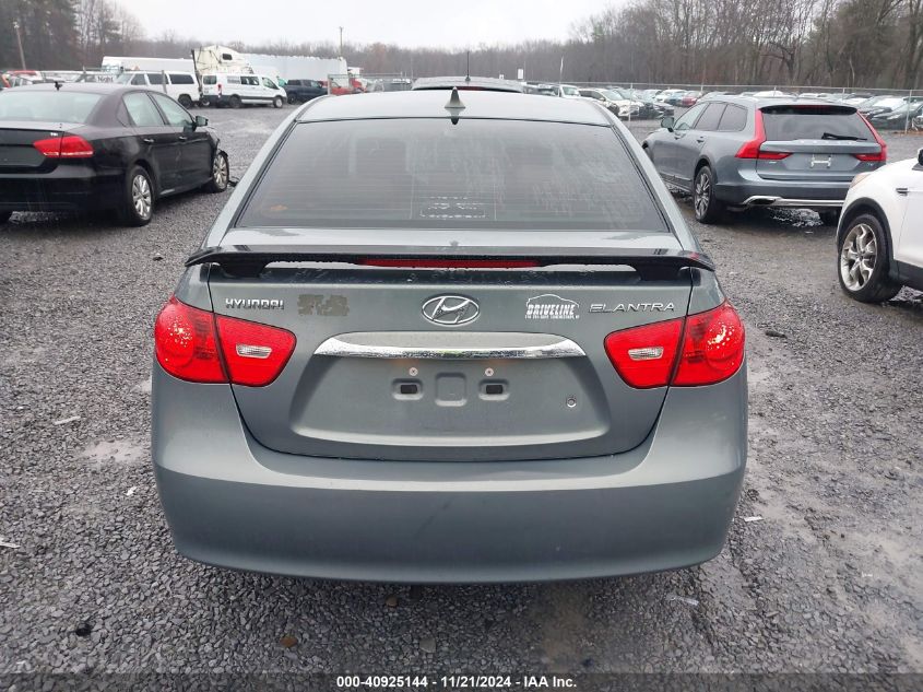 2010 Hyundai Elantra Gls VIN: KMHDU4AD2AU107832 Lot: 40925144