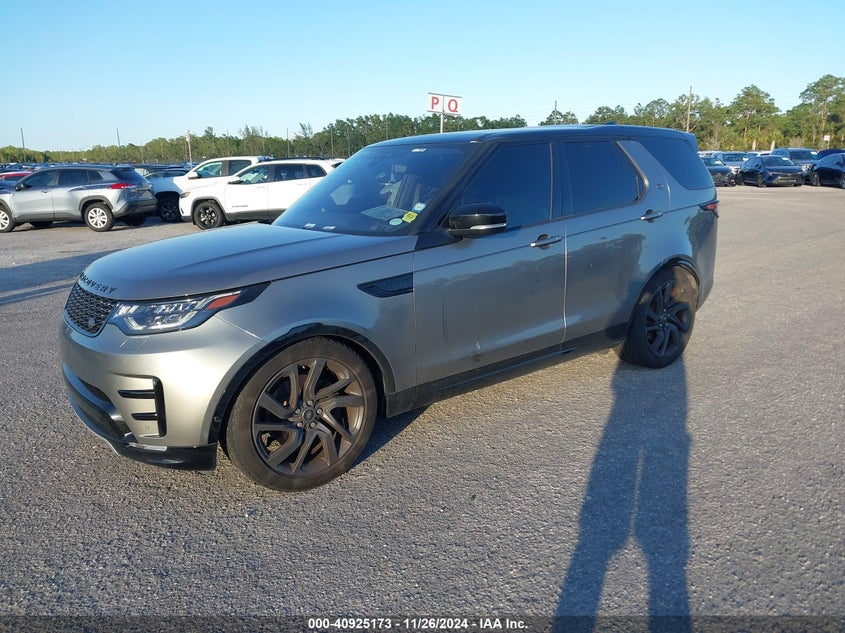 Vin: salrhbbv8ha000301, lot: 41414896, land rover discovery hse luxury 20172