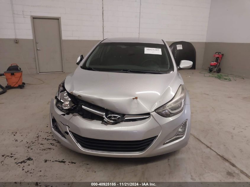 2015 Hyundai Elantra Se VIN: KMHDH4AE4FU276416 Lot: 40925185