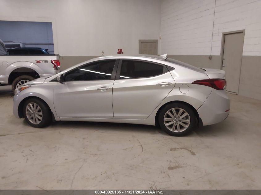 2015 Hyundai Elantra Se VIN: KMHDH4AE4FU276416 Lot: 40925185