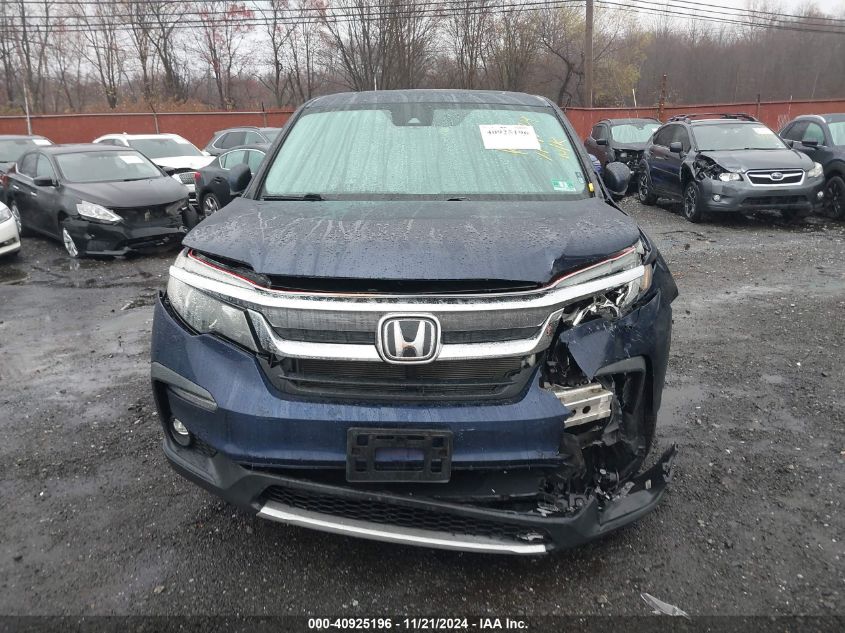 2019 Honda Pilot Ex-L VIN: 5FNYF6H57KB038642 Lot: 40925196