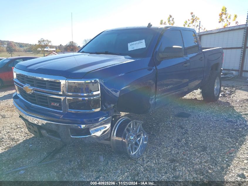 2014 Chevrolet Silverado 1500 2Lt VIN: 3GCUKREC9EG402606 Lot: 40925206