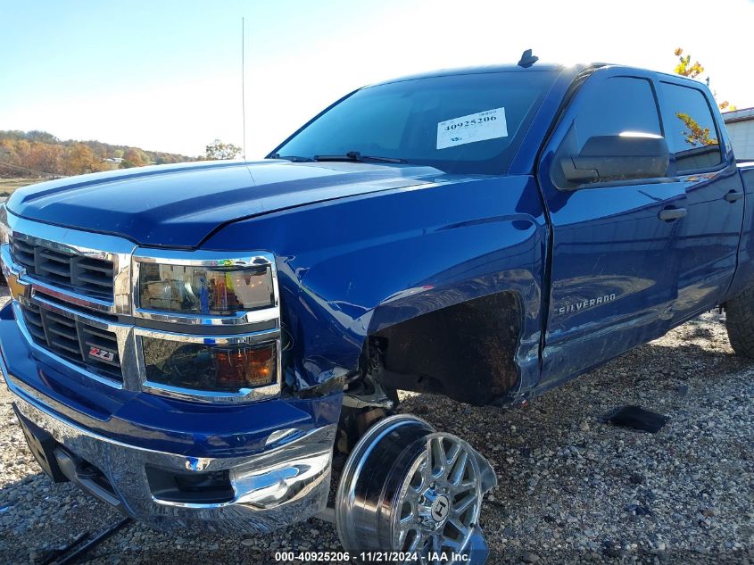 2014 Chevrolet Silverado 1500 2Lt VIN: 3GCUKREC9EG402606 Lot: 40925206