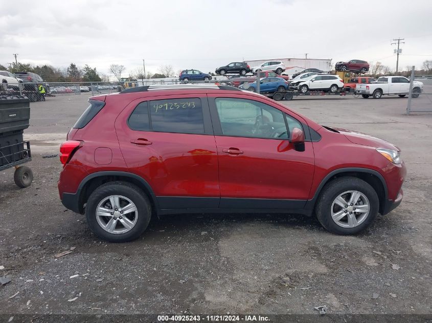 2022 Chevrolet Trax Awd Lt VIN: KL7CJPSM7NB567382 Lot: 40925243