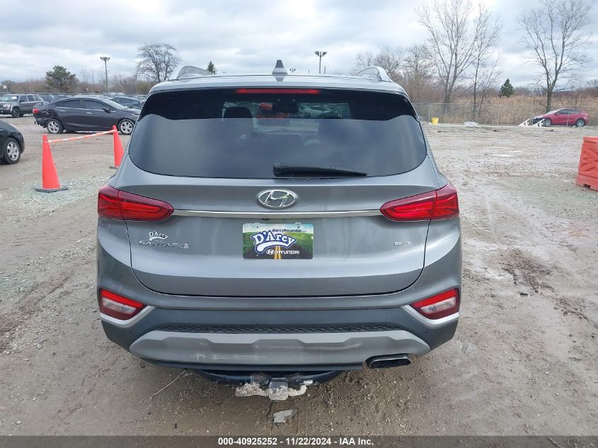 2019 Hyundai Santa Fe Limited VIN: 5NMS5CAD9KH057474 Lot: 40925252