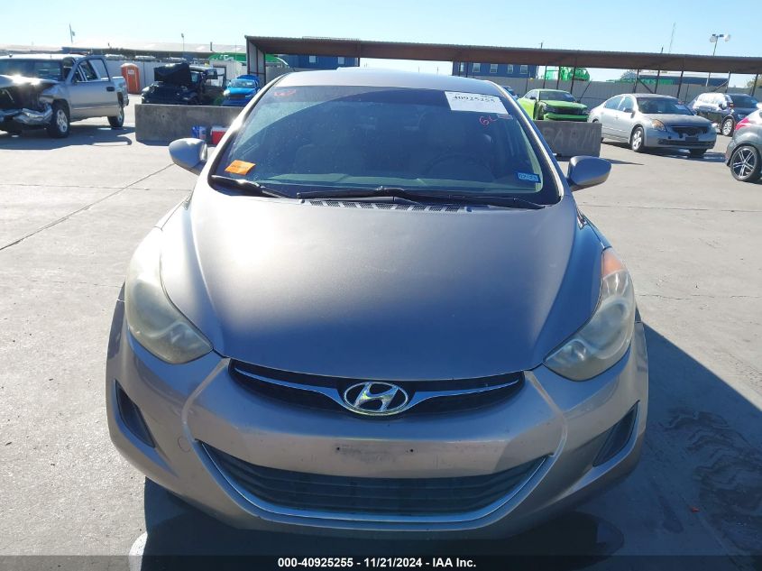 2013 Hyundai Elantra Gls VIN: 5NPDH4AE7DH367370 Lot: 40925255