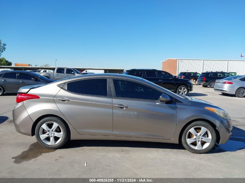 2013 Hyundai Elantra Gls VIN: 5NPDH4AE7DH367370 Lot: 40925255