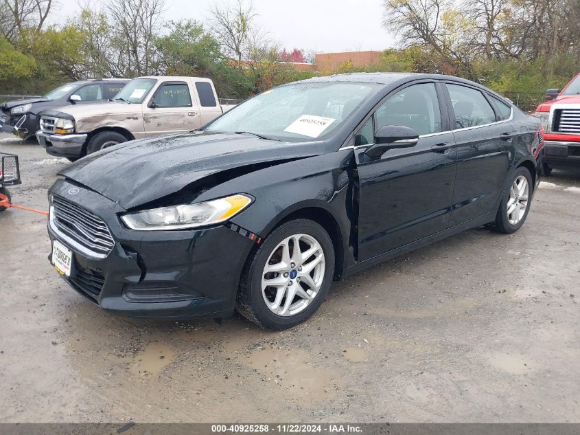 2014 Ford Fusion Se VIN: 3FA6P0H77ER100505 Lot: 40925258