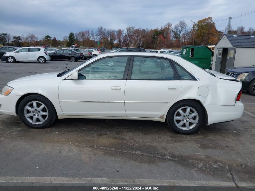 2000 Toyota Avalon Xls VIN: 4T1BF28B6YU067677 Lot: 40925260